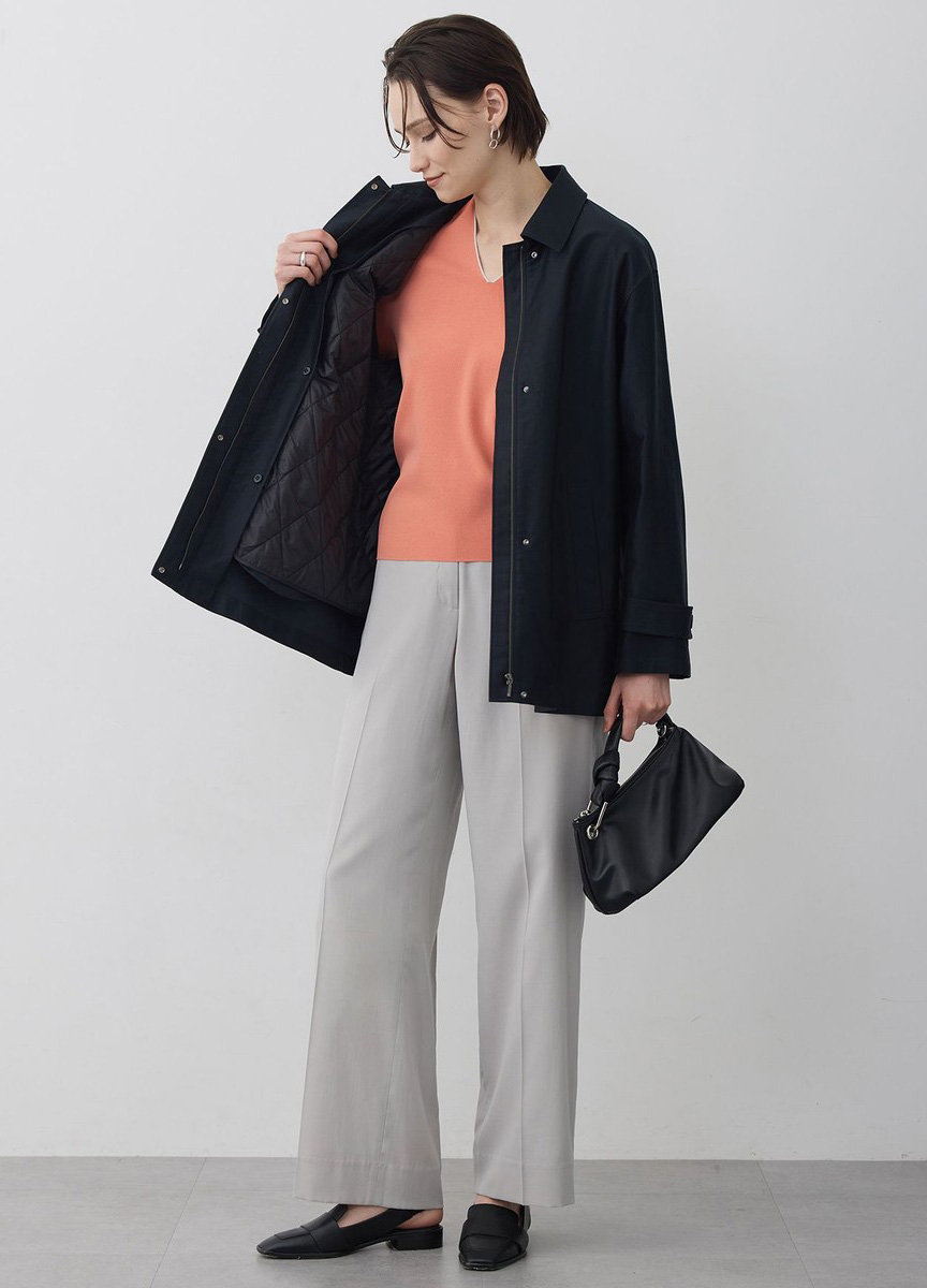 輕量2WAY工裝鋪棉風衣